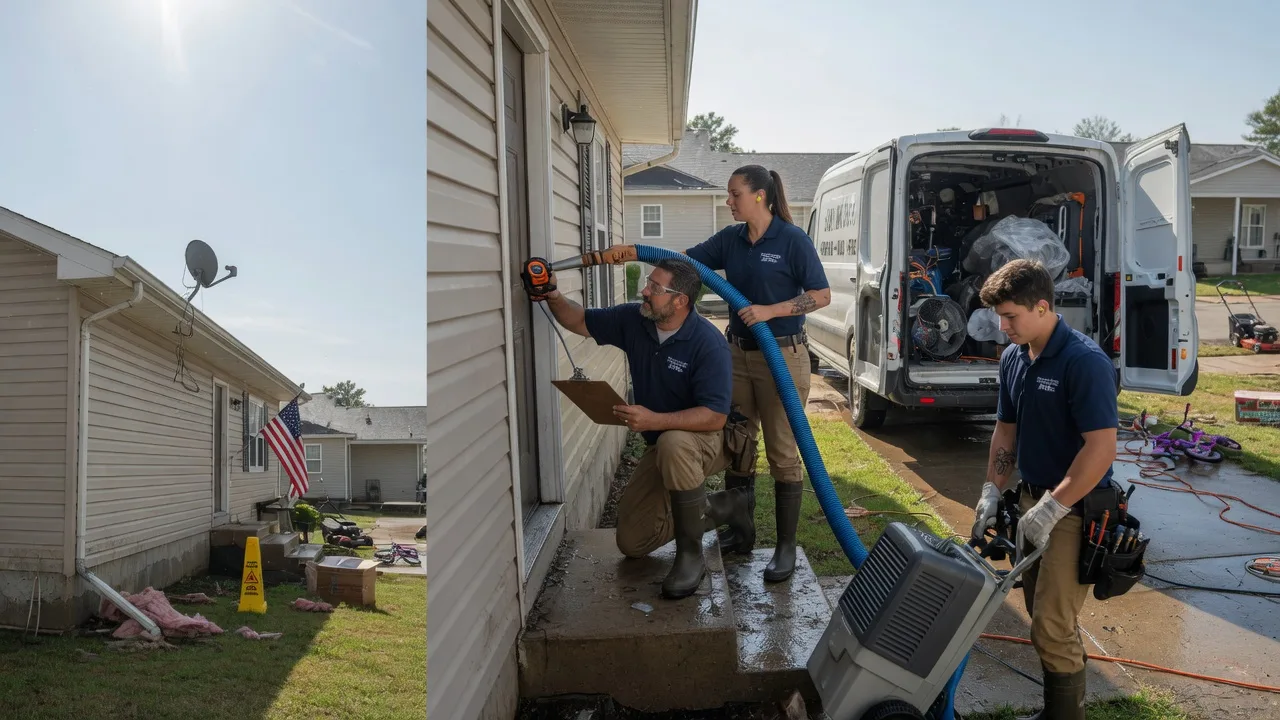 Ceiling Water Damage Restoration in Edon, OH near me